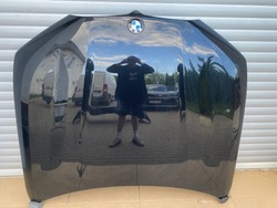 Капот крышка двигателя bmw x7 g07 475 чёрный sapphire металлик фото №1