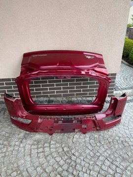 Кришка зад ssangyong korando 4 iv + бампер зад фото №1