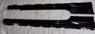 Mercedes w205 планки пороговые порог amg накладка фото №1