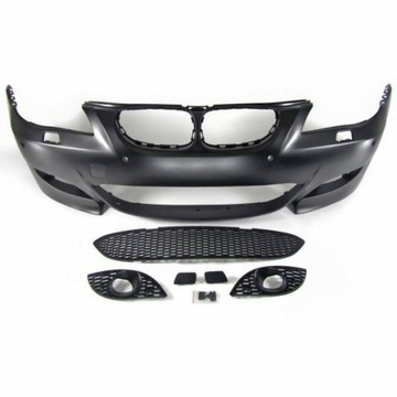 Бампер bmw e60 e61 03-07 вигляд m5 sra pdc 24 mm фото №1