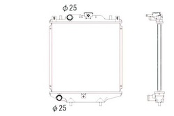 Nrf радиаторов daewoo tico suzuki nrf фото №1
