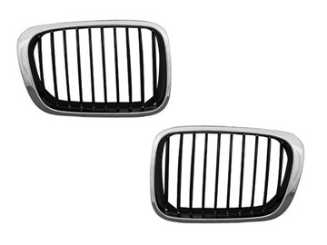 Решітка решітка решітка радіатора решітка радіатора bmw 3 e46 compact 2000 фото №1