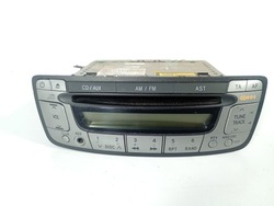 Toyota aygo 05-14 радіо cd без гідропідсилювача код оригінальний номер 861200h010 фото №1