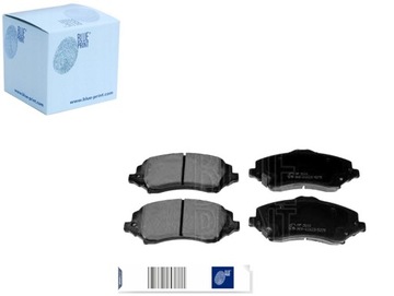 Синий print тормозные колодки тормозные chrysler grand voyager фото №1