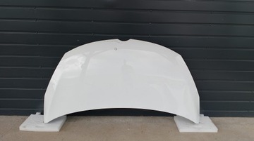 Opel zafira c капот крышка двигателя белая красивая фото №1