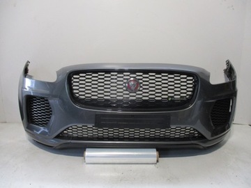 Бампер jaguar e pace 4x pdc r-dynamic галоген led фото №1