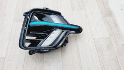 Kia e-niro 2018-2022 свет drl + решётка правая 92208-q4 86526-q4000 фото №1