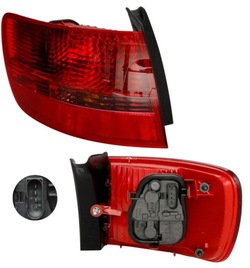 Лампа задня зовнішня ліва audi a6 c6 універсал фото №1