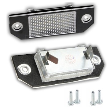Світло led номерного знака реєстраційний do ford focus mk2 c-max 2003-2008 фото №1
