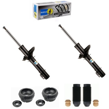 Амортизаторы перед + защитные накладки подушки audi a3 octavia i bora i golf iv leon фото №1