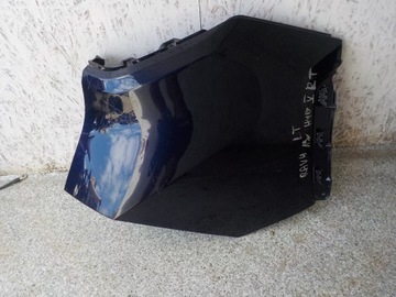 Бампер уголок левый зад toyota rav4 v фото №1