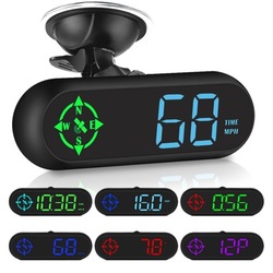 Многофункциональный спидометр gps hud цифровой фото №1