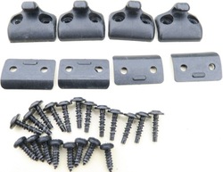 Крепления srubki roletek сеток обшивка дверей дверь зад audi a8 d2 a6 c4 фото №1