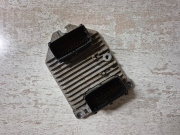 09179499 комп'ютер двигуна блок керування opel vectra c 1.8 16v код pin carpass фото №1