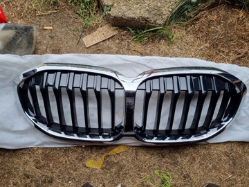 Bmw 1 i f40 решітка радіатора решітка решітки радіатора хром jak нове оригінал 5a39366 2023 фото №1