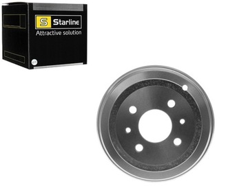 Барабаны тормозные 2szt. fiat cinquecento seicento -02 starline фото №1