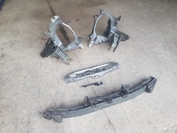 Pas переднее / балка + зона смятия + очки opel zafira b комплект z155 фото №1