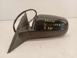 Зеркало левая перед vw passat b5 96-00 5 pin фото №1