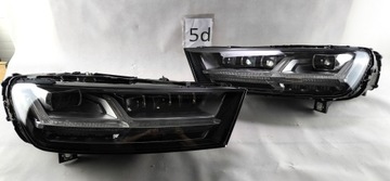 Audi q7 4m полный led matrix левый правый фара лампа 4m0 фото №1