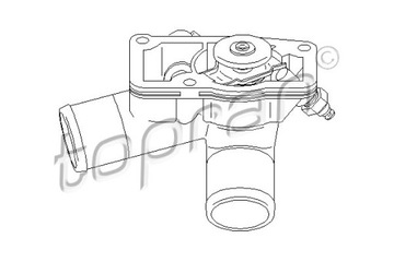 Topran термостат kpl. з корпус фото №1