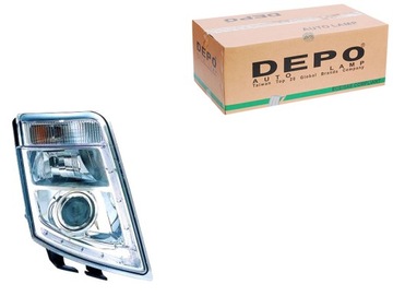 Depo фара p d2s/h7/led, механічний, bez перетворювач фото №1