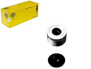 Колесо пасове генератора corsa d 1.3cdti 06- hella + асистент kolizja #34 фото №1