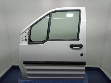 Transit connect mk1 дверь перед левая передние замороженный белый фото №1