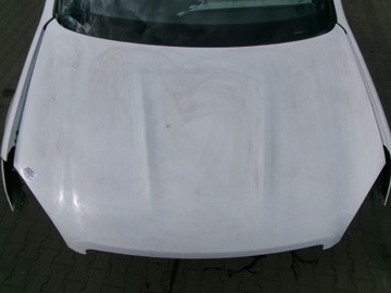 Nissan qashqai i j10 капот крышка передняя белая 326g фото №1