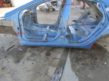 Hyundai i30 ii 13r htb поріг лівий стійка середній t2u фото №1