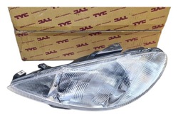 Лампа фара левый h4 peugeot 206 cc 1998-2009 фото №1