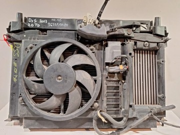 Комплект радіатор вентилятор 9686779380 citroen ds5 2.0 hdi гібрид фото №1