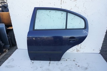 Дверь левый зад skoda octavia i hb фото №1