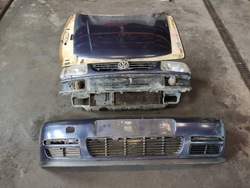 Комплектный перед капот бампер pas переднее polo iii 04-99r ln5y hb 5d фото №1