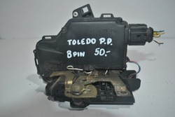 Замок двері seat toledo ii праві перед 8 pin фото №1