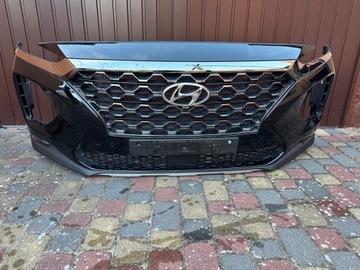 Бампер перед hyundai santa fe iv nka 4xpdc камера фото №1