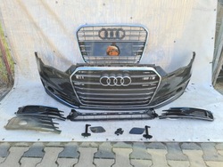 Бампер перед комплектний audi a6 c7 рестайлінг pdc фото №1