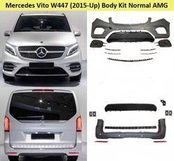 Mercedes v класс vito w447 amg бампер пороги bodykit 2014-2021 фото №1
