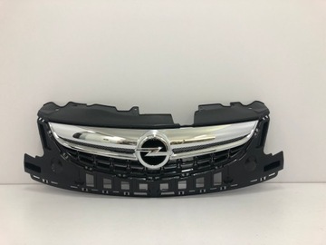 Opel corsa d 2011 рестайлинг решётка радиатора решётка хром новая фото №1
