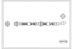 Corteco 19033028 шланг гальмівний гнучкий фото №1