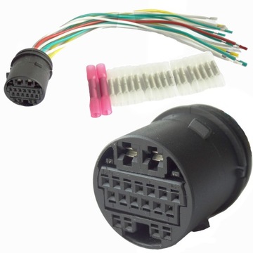 Vectra c zafira b джгут кабелі провід двері зад l/p фото №1