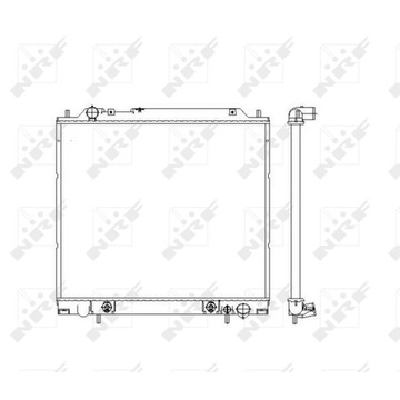 Радиаторов воды delica l400 l400 94-05 фото №1