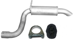 Chrysler town country 3.3 3.8 4.0 глушник кінцевий фото №1