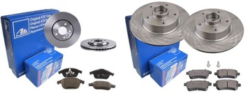 Диски гальмівні колодки p+t ate megane iii універсал scenic фото №1