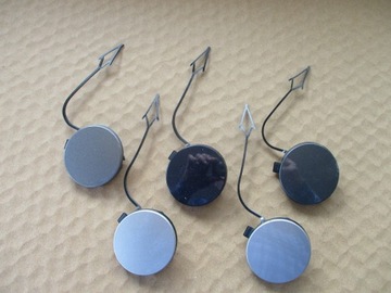 Заглушка фаркоп бампера перед vw golf sportsvan 510807241a фото №1