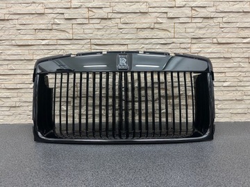 Rolls royce рейз dawn решётка радиатора чёрный badge фото №1
