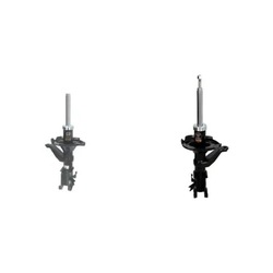 2x амортизаторы ashika перед l+p do фото №1