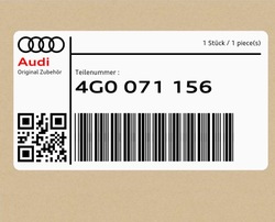 Сумка na подъемник audi a6 a7 a8 r8/spyder rs7 фото №1