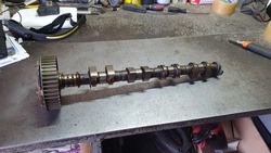 Astra h zafira b vectra c 1.6 1.8 16v - вал распределительный вал всасывающий 55353288 фото №1