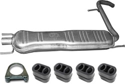 Opel zafira b 1.6 cng 2006 - глушник кінцевий фото №1