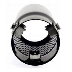 Наконечник выхлоп глушитель накладка чёрный mat фото №1